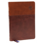 Nkjv, Matthew Henry Daily Devotional Bible, Leathersoft, Brown, Red Letter, Comfort Print: 366 Daily Devotions by Matthew Henry - Imitation Leather