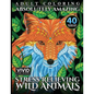 Adult Coloring: Absolutely Amazing, Stress Relieving, Wild Animals - Paperback