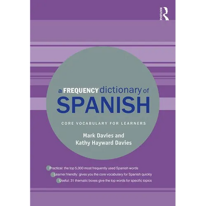 A Frequency Dictionary of Spanish: Core Vocabulary for Learners - Paperback