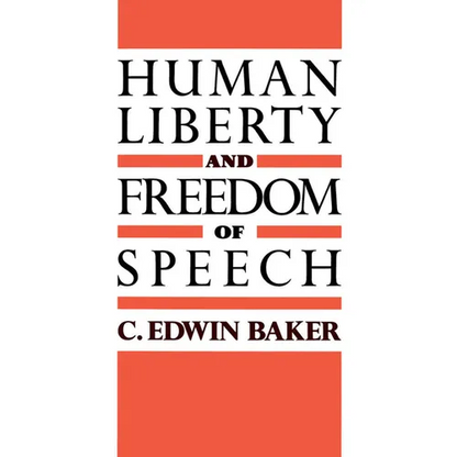 Human Liberty and Freedom of Speech - Paperback