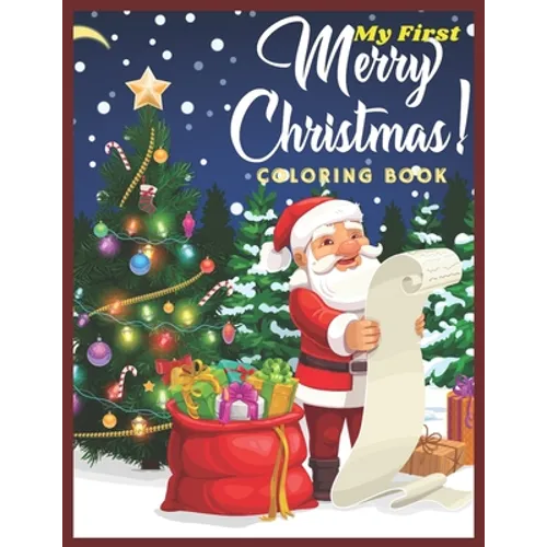 My First Merry Christmas Coloring Book - Paperback