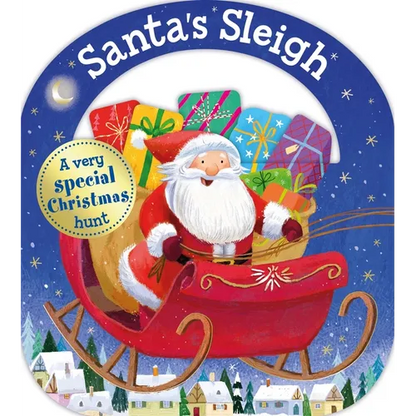 Carry-Along Tab Book: Santa's Sleigh - Board Book