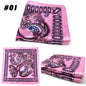 Men's Printed Pocket Square Handkerchief 9.1 x 9.1 in (23 x 23 cm) Paisley Retro Dress Hanky