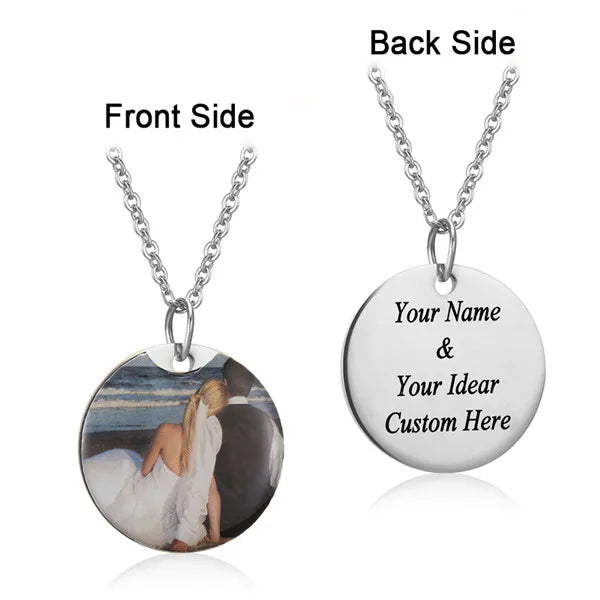 Personalized Photo & Name Necklace
