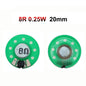 Horn Loudspeaker Driver 2-Pack | 8Ω, 16Ω, 32Ω | 0.25W–0.5W | 20–40mm (0.79–1.57 in) Diameter Options