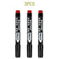 Permanent Paint Marker Pens 3/9-Pack – Waterproof Black Oil-Based, Quick-Drying for Tire, Metal, Glass, Plastic