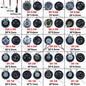 2-Pack Ultra-Thin Mini Speakers 8Ω & 32Ω | 0.5–2W | Multiple Diameters 20–50 mm (0.79–1.97 in) | MX/XH DuPont 1.25/2.54mm Terminal