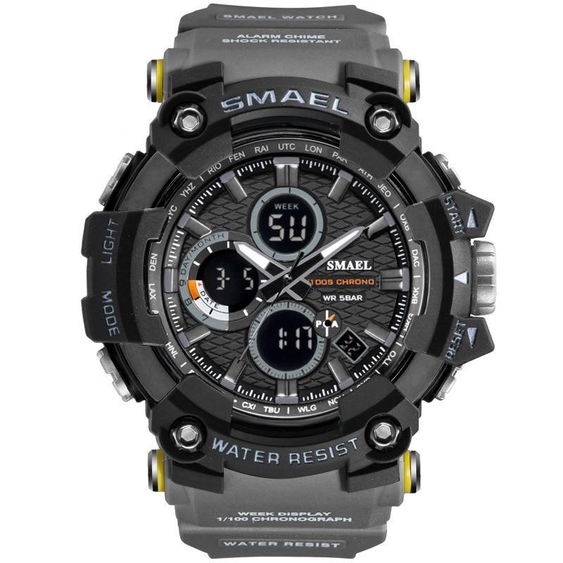 Analog-Digital Quartz Sports Watch - STEVVEX