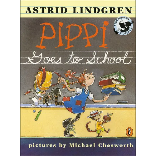 Pippi Goes to School - Hardcover