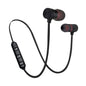 Wireless earphones Neckband Magnetic Sports 4.1 Bluetooth Earphone Stereo Earbuds Music Metal Headphones With Mic For All Phones