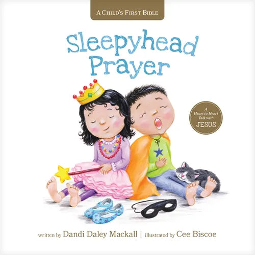 Sleepyhead Prayer: A Heart-To-Heart Talk with Jesus - Board Book