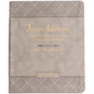 Jesus Listens Note-Taking Edition, Leathersoft, Gray, with Full Scriptures: Daily Devotional Prayers of Peace, Joy, and Hope (a 365-Day Prayer Book) - Leather