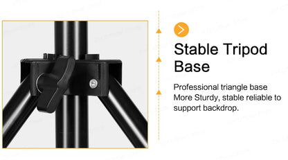 T-Shape Photography Backdrop Stand for Green Screen and Video