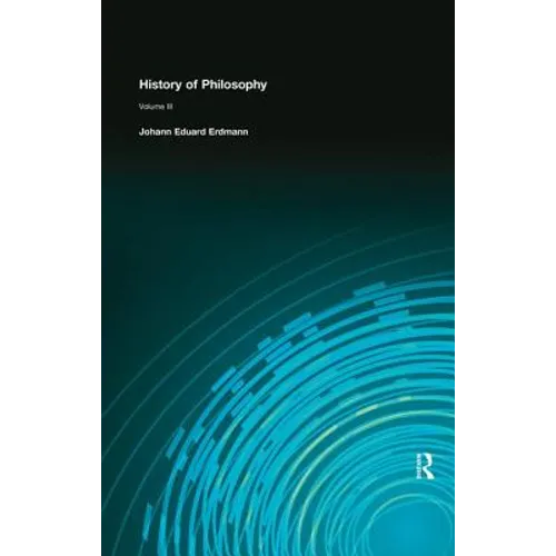 History of Philosophy: Volume III - Paperback