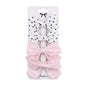 4Pcs Leopard Print Hair Bow Clips for Baby Girls Lace Barrettes