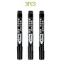 Permanent Paint Marker Pens 3/9-Pack – Waterproof Black Oil-Based, Quick-Drying for Tire, Metal, Glass, Plastic