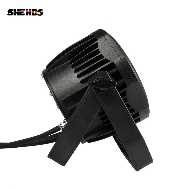 SHEHDS 7x18W RGBWA+UV LED PAR Stage Light, DMX, IP65