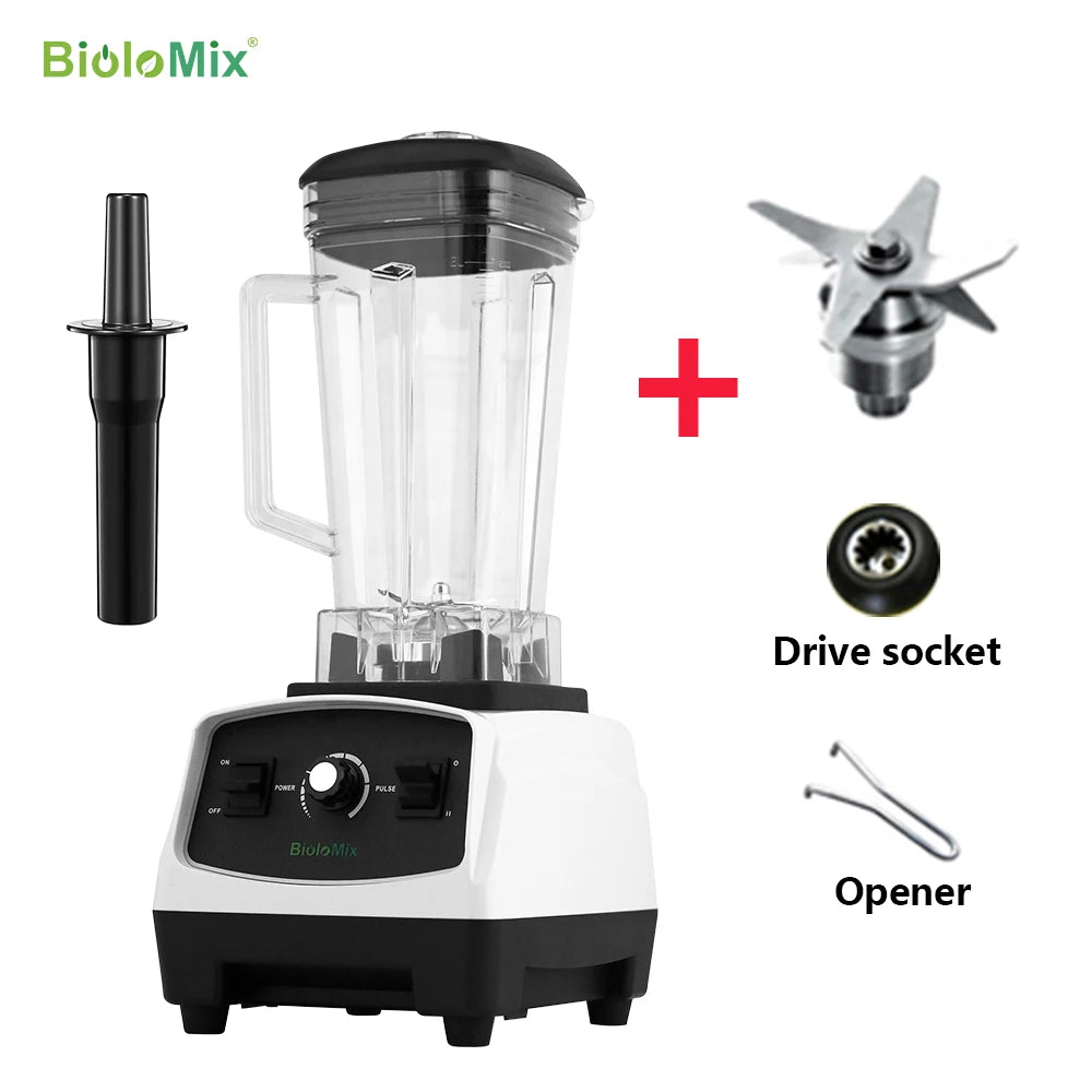 BioloMix G5200 High-Speed Countertop Blender with 2L Jar Options