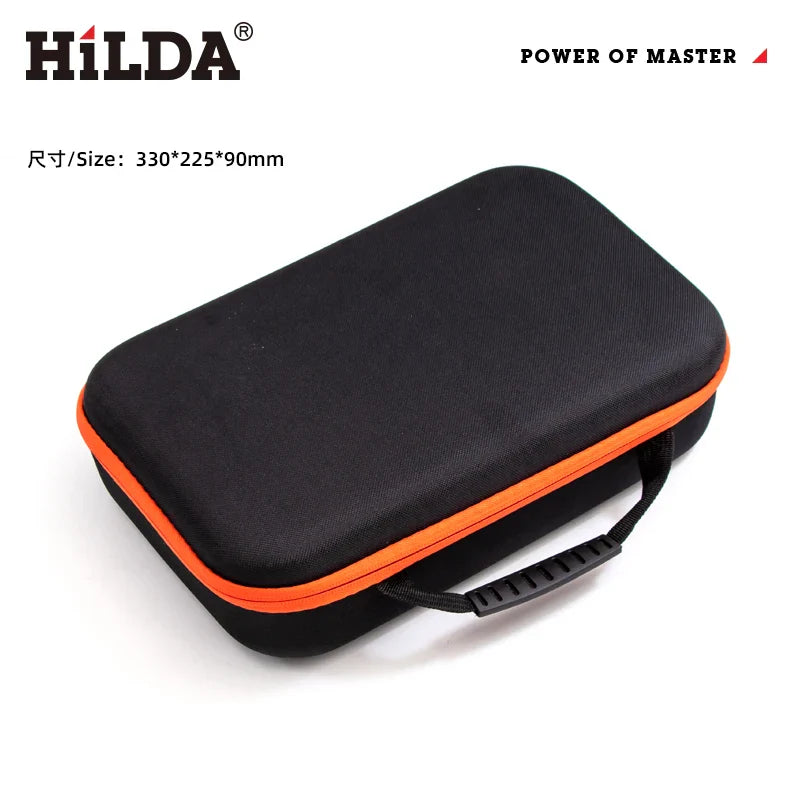 Nylon Drill & Tool Bag — Multifunctional Electric Tool Organizer, 3 Sizes: 220×270×70 mm (8.66×10.63×2.76 in), 330×220×75 mm (13.00×8.66×2.95 in), 370×230×120 mm (14.57×9.06×4.72 in)