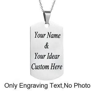 Personalized Photo & Name Necklace