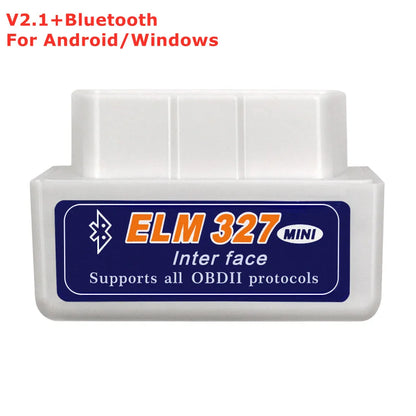 Mini ELM327 OBD2 Bluetooth & WiFi Scanner for Android iOS - Car Diagnostic Code Reader