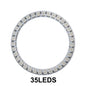 WS2812B RGB LED Pixel Ring - Individually Addressable 8/16/24/35/45-LED DC 5V
