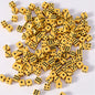 50-Pack 8mm Mini Plastic Dice (6 Colors) – Standard 6-Sided Game Dice for Board Games & Party Favors