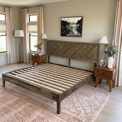 Sierra Solid Wood Bed Frame