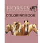 Horses Coloring Book: ( Animal Coloring Books) Coloring Book - Paperback