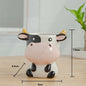 Nordic Ceramic Animal Mini Planters - Zebra, Sheep & Cow Head Succulent and Bonsai Pots for Home Decor