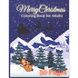 Merry Christmas Coloring Book For Adults: Wonderful Relaxing Patterns For Xmas - Paperback