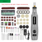 Mini Rotary Tool Kit — 3-Speed Engraver & Grinder with 25-Piece Accessories (100–240V / 3.7V)