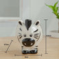 Nordic Ceramic Animal Mini Planters - Zebra, Sheep & Cow Head Succulent and Bonsai Pots for Home Decor