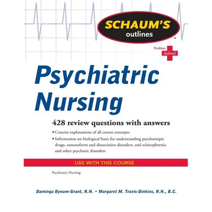 Schaum's Outlines: Psychiatric Nursing - Paperback