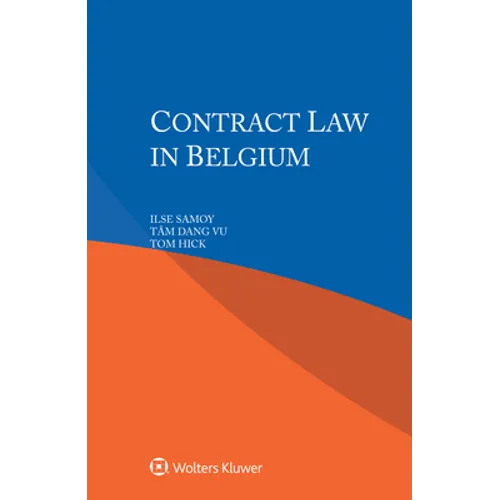Contract Law in Belgium - Paperback
