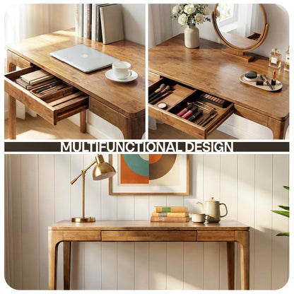 Wilma 48 Inches Rubber Wood Desk