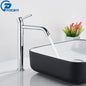 Single-Handle Basin Faucet Mixer Tap Single Hole Deck-Mount Matte Black Brushed Gold Bathroom Sink Tap