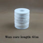 Pre-Waxed Cotton-Core Candle Wicks with Metal Sustainer Tabs, 100-Pack, 1.0–7.9 in (2.6–20 cm) for DIY Candle Making