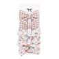 4Pcs Leopard Print Hair Bow Clips for Baby Girls Lace Barrettes
