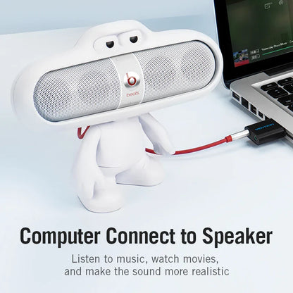 USB External Sound Card Adapter 3.5mm – Headphone & Mic USB Audio Interface for PC, Laptop, Mac, PS4, Chromebook, Raspberry Pi