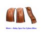 PU Leather Stroller Handle Covers & Bumper Sleeve