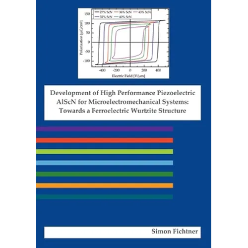 Development of High Performance Piezoelectric AlScN for Microelectromechanical Systems: Towards a Ferroelectric Wurtzite Structure - Paperback