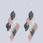 Ethnic Nine-Leaf Drop Earrings – Bohemian Dangle Jewelry for Women