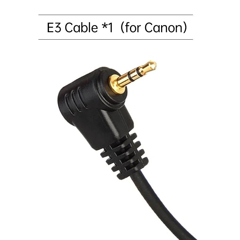 Pixel 30cm Shutter Release Remote Control Connecting DC0 DC2 N3 E3 S1 S2 Cable For Canon Nikon Sony Camera TW-283 T9