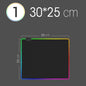 RGB LED Gaming Mouse Pad — Waterproof Large Desk Mat, Non-Slip Rubber, Multiple Sizes (70 x 30–90 x 40 cm / 27.6 x 11.8–35.4 x 15.7 in)
