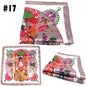 Men's Printed Pocket Square Handkerchief 9.1 x 9.1 in (23 x 23 cm) Paisley Retro Dress Hanky