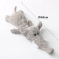 Plush Cartoon Dog Toy – Squeaky Chew Toy for Small Dogs, Teeth Grinding & Fun Playtime