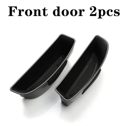 Car Door Handle Storage Tray Organizer for ID.4, Armrest Holder — 2pc (Front) or 4pc (Front & Rear)