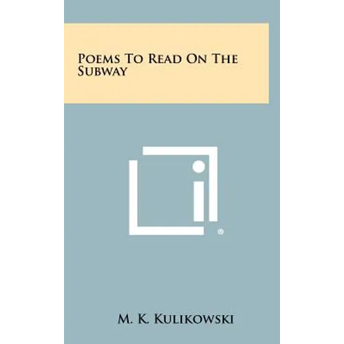 Poems to Read on the Subway - Hardcover