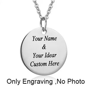 Personalized Photo & Name Necklace